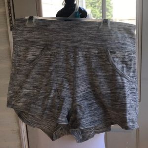 Gray Compression Shorts